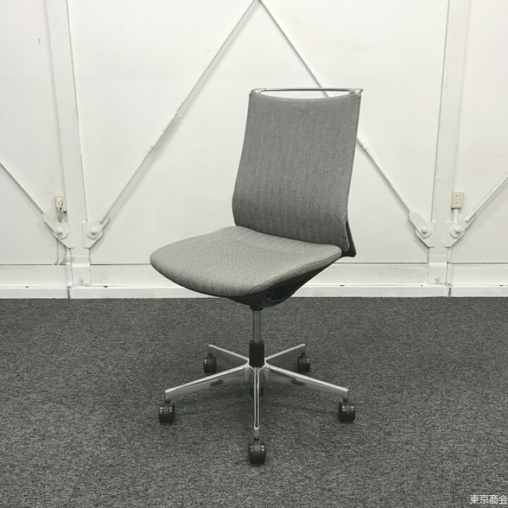 楽天市場】オカムラ オフィスチェア モード ミドルバック 肘なし  