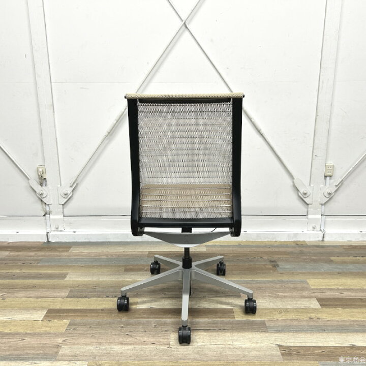 楽天市場】Steelcase オフィスチェア Think ブラウン シルバー THK 