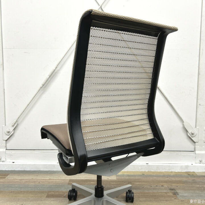 楽天市場】Steelcase オフィスチェア Think ブラウン シルバー THK 
