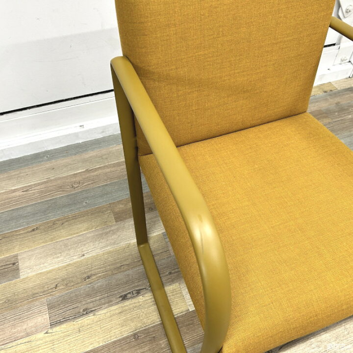楽天市場】arper アームチェア Arcos 固定肘 イエロー系 Articolo 6100 