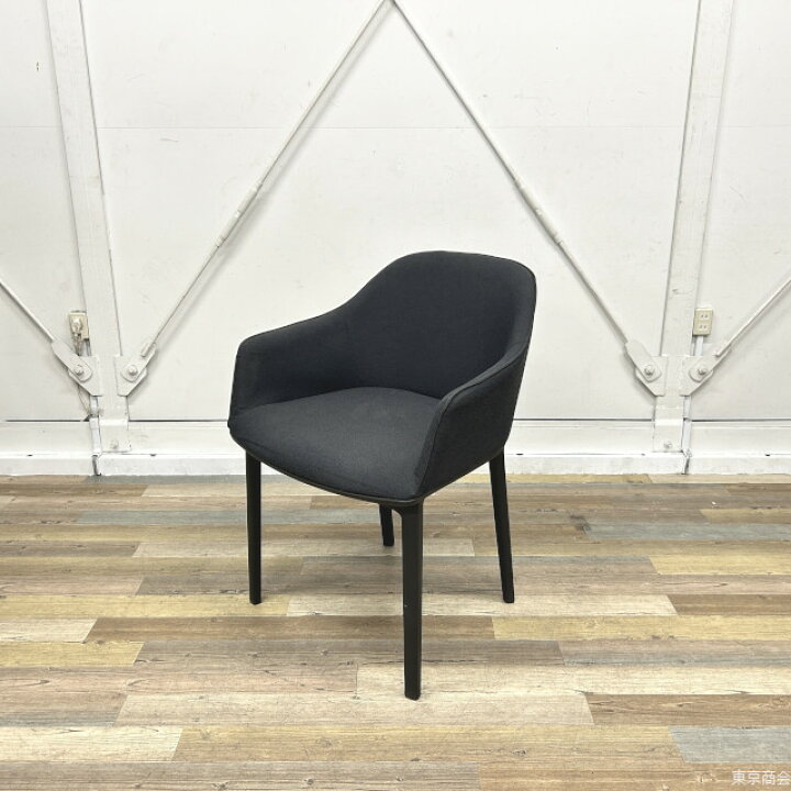 楽天市場】Vitra ロビーチェア Softshell Chair 4本脚タイプ グレー系 