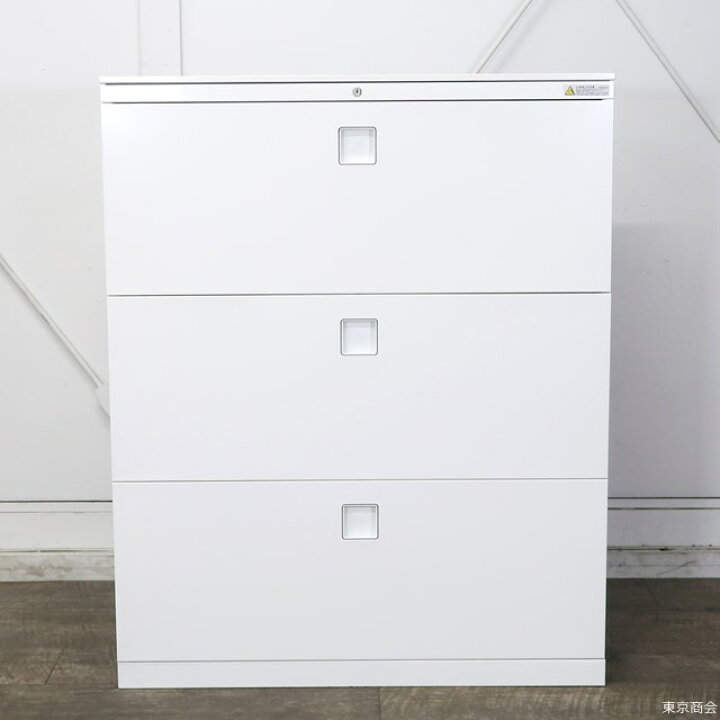 楽天市場】オカムラ レクトラインシリーズ ラテラルキャビネット 3段 