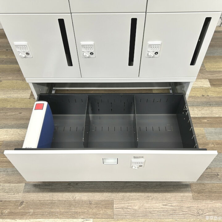 楽天市場】オカムラ ユニット書庫 ピクスライン 12人用ロッカー 