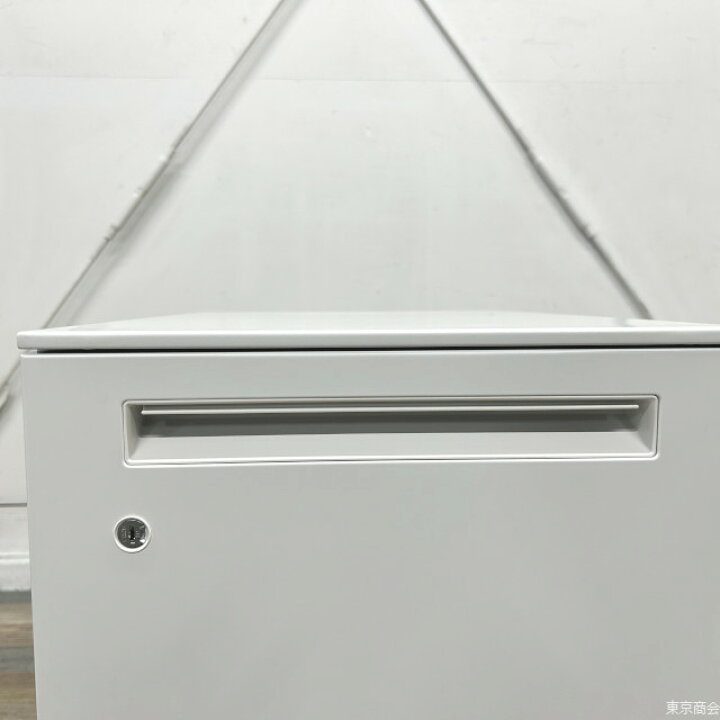楽天市場】ウチダ ワゴン STワゴン 2段 シリンダー錠 W396 オフ 