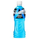 [熱中症対策] アクエリアス ザ・ゼロ 500ml PET ×24本 　送料無料