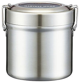 スケーター抗菌 保温弁当箱 丼ぶり型 600ml 真空 ステンレス ベーシック STLB1AG-A 　送料無料