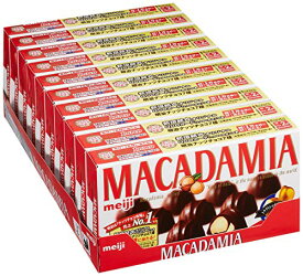 明治 マカダミアチョコ 9粒×10個 　送料無料