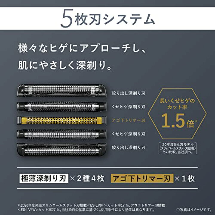 楽天市場】パナソニック ラムダッシュPRO メンズシェーバー 5枚刃 充電 