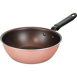 和平フレイズ 炒め鍋 21cm 軽い ダイヤモンドコート IH・ガス火対応 エアリーダイヤ RB-2687  送料無料