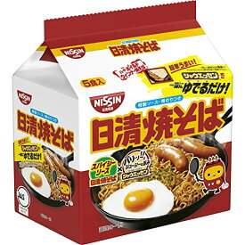 日清食品 日清焼そば 5食パック インスタント袋麺 500g×6パック 　送料無料