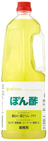 ミツカン ぽん酢(ペットボトル) 1.8L ポン酢 　送料無料