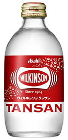 アサヒ飲料 ウィルキンソン タンサン 強炭酸水 ワンウェイびん 300ml×24本 　送料無料