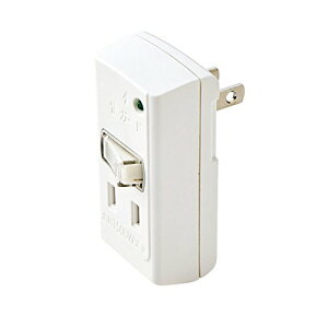 エレコム 電源タップ トリプルタップ 雷ガード 一括スッチ 2個口 ホワイト T-KTR03WH  送料無料