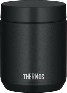 【食洗機対応モデル】 サーモス 真空断熱スープジャー 400ml ブラック 全パーツ食洗機OK 保温保冷 お手入れ簡単 口当たりがやさ  送料無料