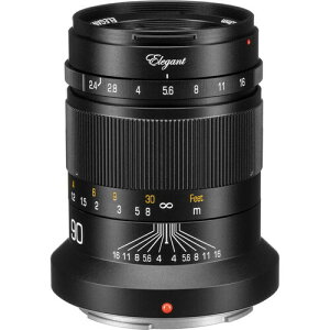 KIPON ELEGANT90RFBK ELEGANT 90mm/f2.4 for EOS R(Black) CANON Lm