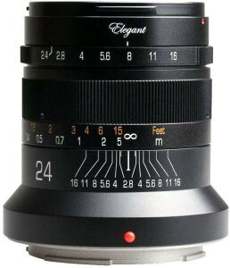 KIPON L| ELEGANT24RFBK ELEGANT 24mm/f2.4 for EOS R(Black) CANON Lm