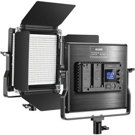 Neewer NL660S/1Y LEDビデオライト 調光可能な二色LEDパネルのビデオライト 3200K-5600K スタジオ撮影 YouTube 動画撮影に！