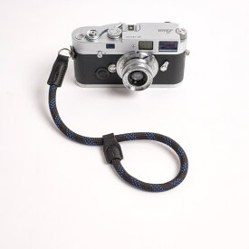 Cam-in カムイン カメラストラップ 黒/青 DWS-00106