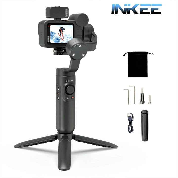 楽天市場】INKEE Falcon Plus GoPro 用3軸ジンバル ゴープロ GoPro10/9 