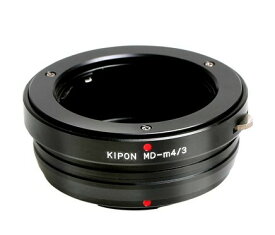 KIPON キポン MD-m4/3 マウントアダプター 対応レンズ：ミノルタMD・MC・SRマウントレンズー対応ボディ：マイクロフォーサーズマウント