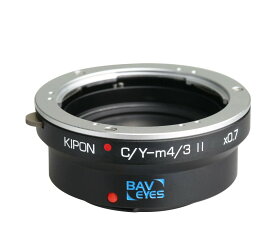 KIPON キポン Baveyes C/Y-M4/3 0.7X MARK 2 マウントアダプター 対応レンズ：コンタックス・ヤシカマウントレンズー対応ボディ：マイクロフォーサーズマウント