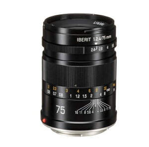 KIPON L| IBERIT 75mm f/2.4 Y for Sony E BK ubN \j[ E}Eg