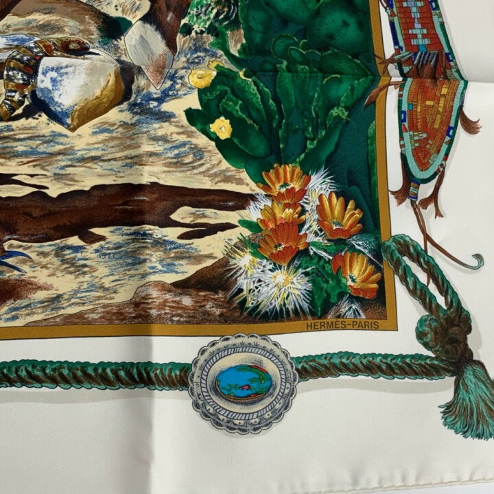 楽天市場】極美品 レア物 希少 HERMES エルメス カレ90 THE PONY 