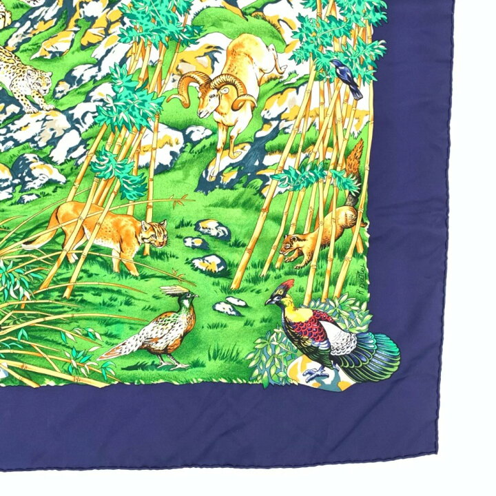 楽天市場】極美品 HERMES エルメス カレ90 SICHLIAN 四川省 シチリアの 