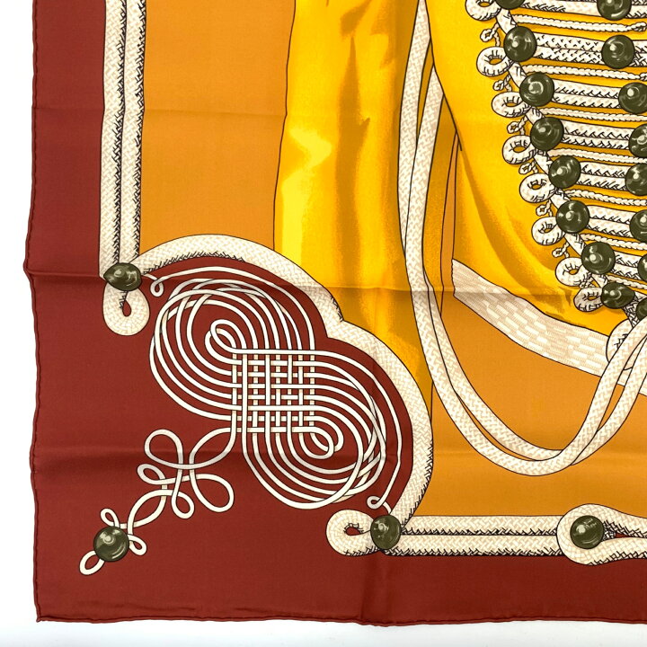 楽天市場】未使用級 HERMES エルメス カレ90 BRANDEBOURGS 