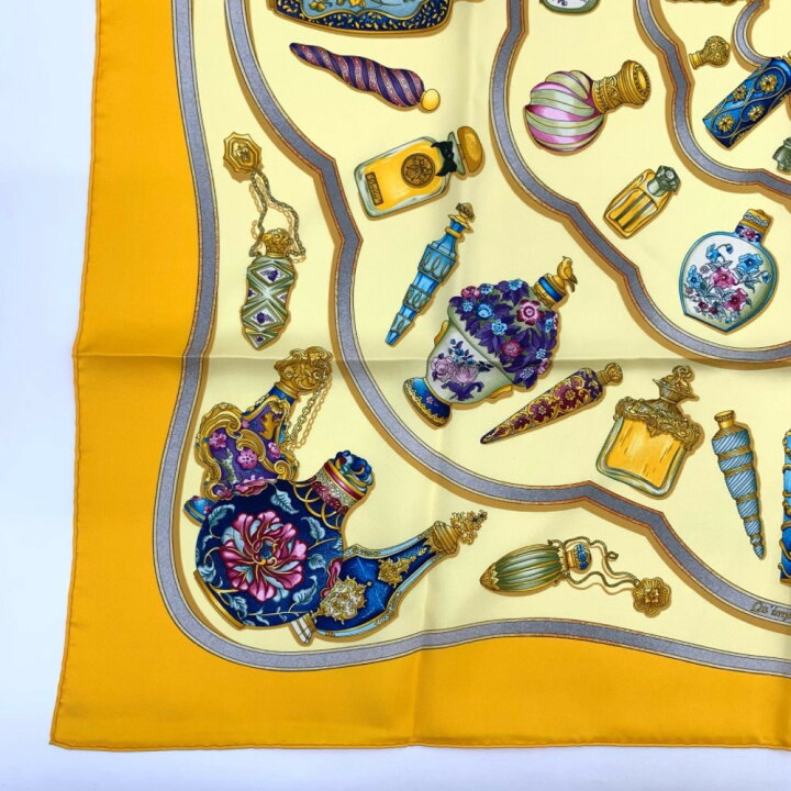 楽天市場】極美品 未使用級 HERMES エルメス カレ90 Quimporte Le 