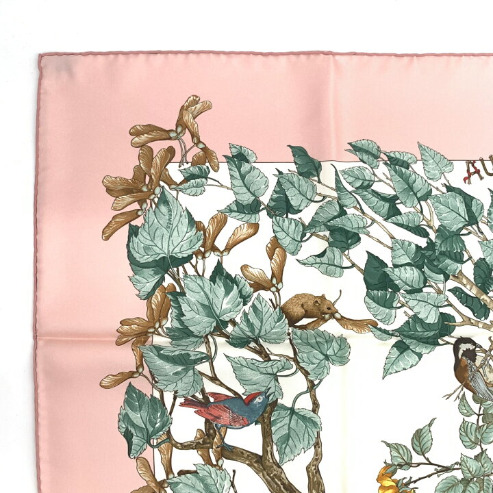 楽天市場】未使用品 HERMES エルメス カレ90 AU COEUR DES BOIS 森の中 