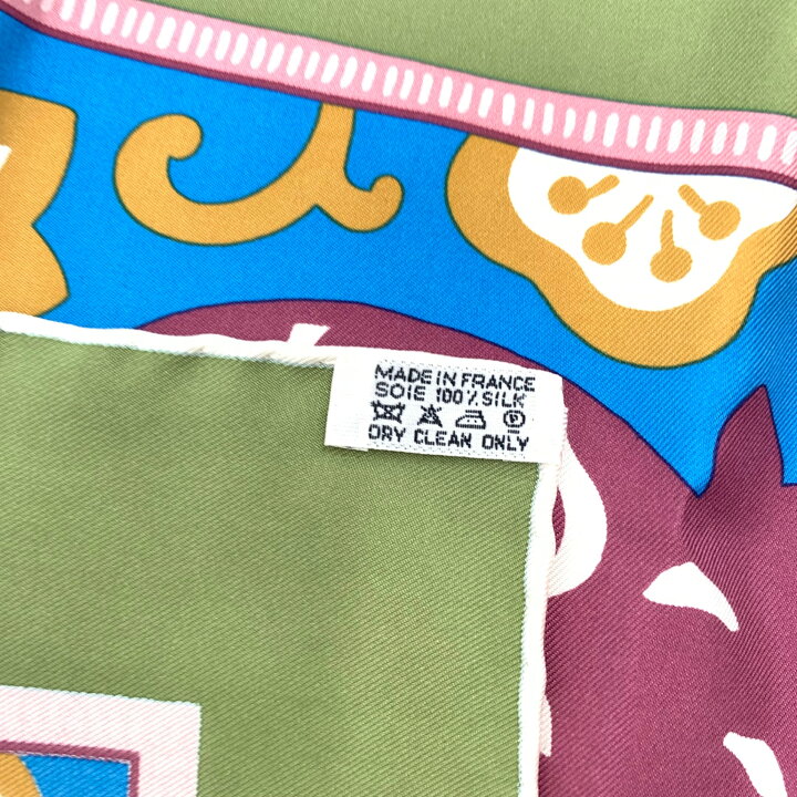 楽天市場】未使用級 希少 レア HERMES エルメス スカーフ カレ45 L 