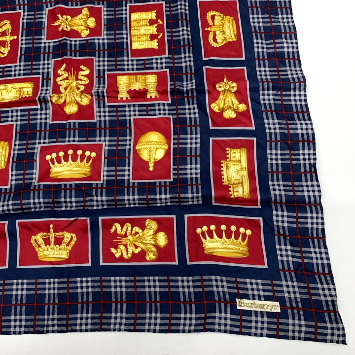楽天市場】美品 BURBERRY バーバリー BURBERRYS スカーフ チェック 