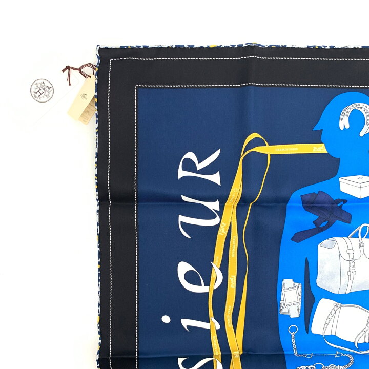 楽天市場】未使用品 HERMES エルメス カレ70 MONSIEUR ET MADAME 