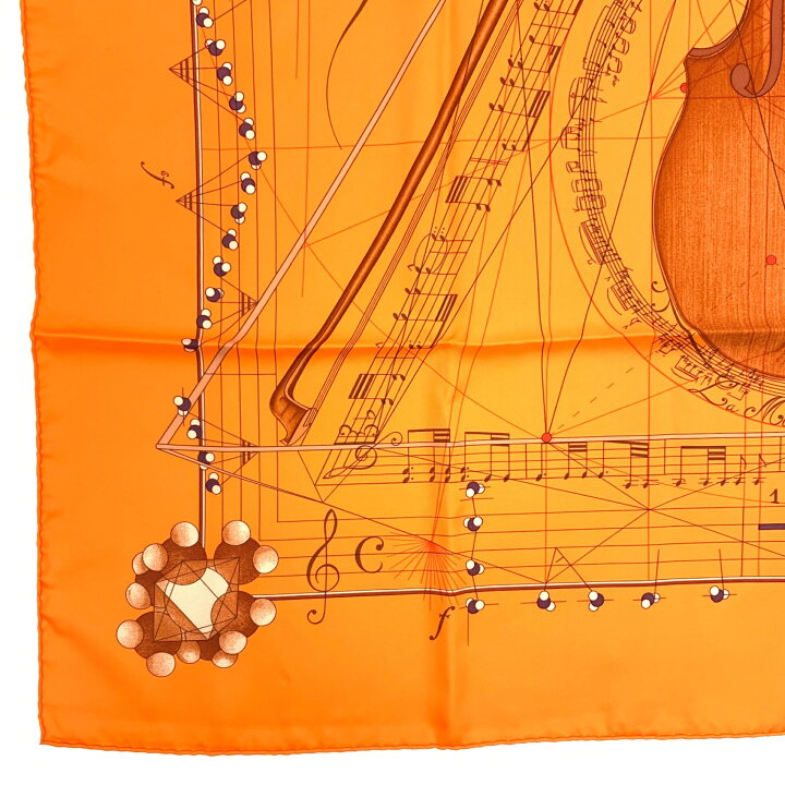 楽天市場】美品 HERMES エルメス カレ90 LA MUSIQUE DES SPHERES 球体 