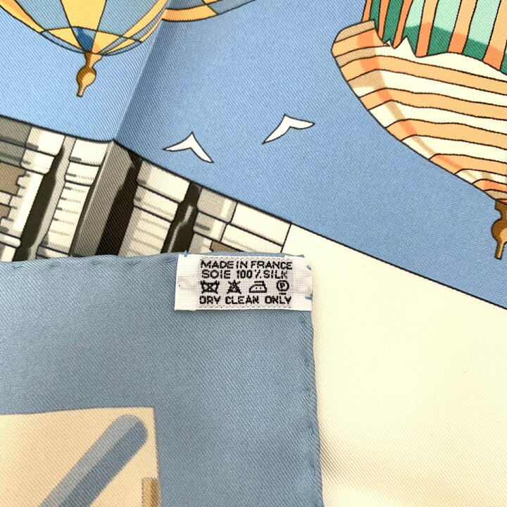 楽天市場】美品 HERMES エルメス カレ90 CHARMES DES PLAGES NORMANDES 