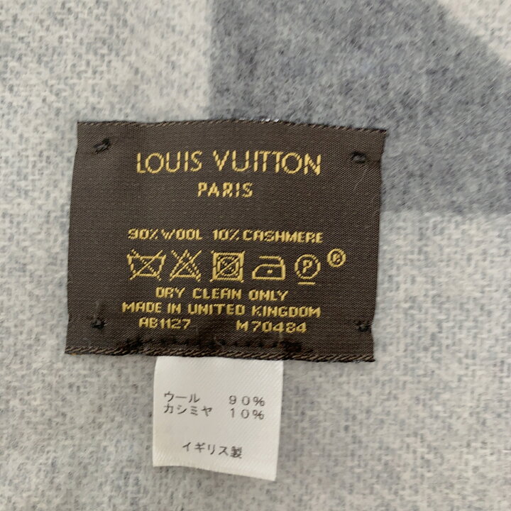 楽天市場】美品 LOUIS VUITTON ルイヴィトン マフラー エシャルプ  