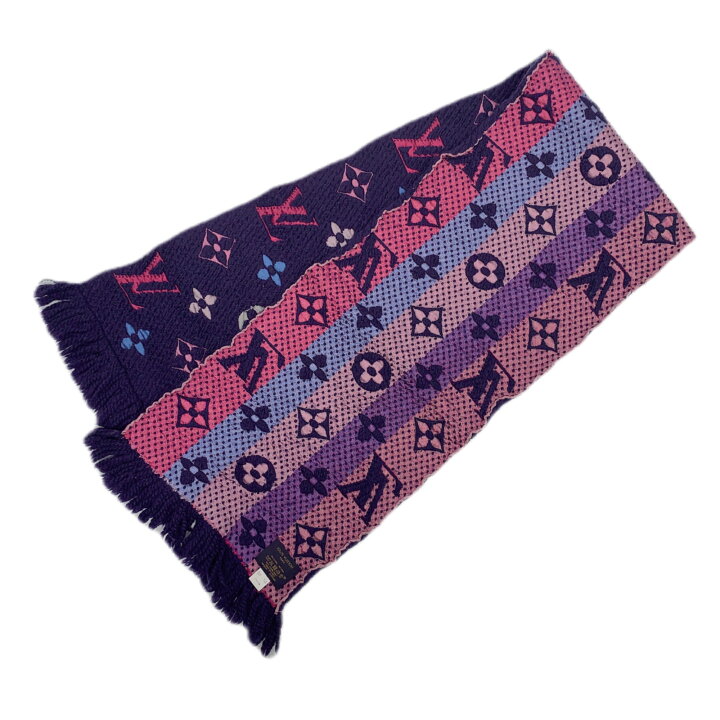 楽天市場】美品 LOUIS VUITTON ルイヴィトン M70899 エシャルプ ロゴ 
