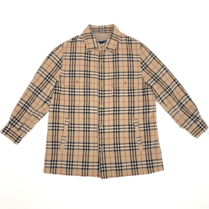 楽天市場】美品 BURBERRY バーバリー ノバチェック シャツ 人気色 