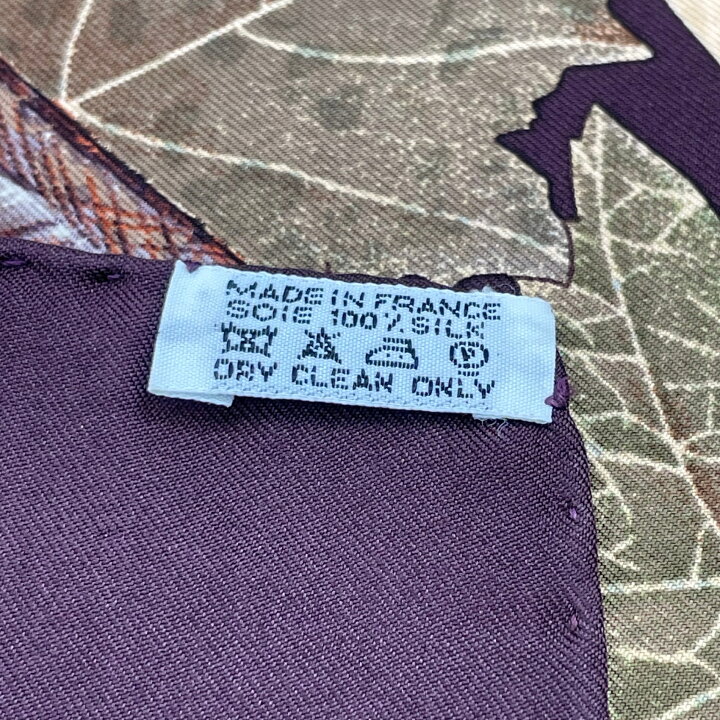 楽天市場】美品 HERMES エルメス カレ90 スカーフ VENDANGES ぶどうの 