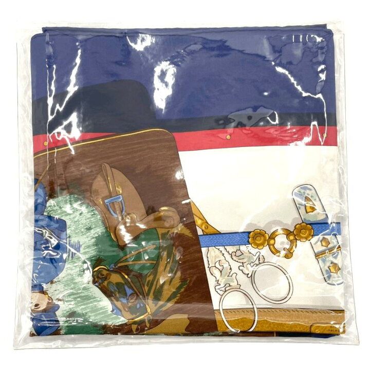 楽天市場】未使用品 HERMES エルメス スカーフ カレ90 シルク Memoire 