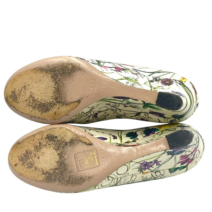 楽天市場】美品 GUCCI グッチ ハイヒール・パンプス レザー 花柄 