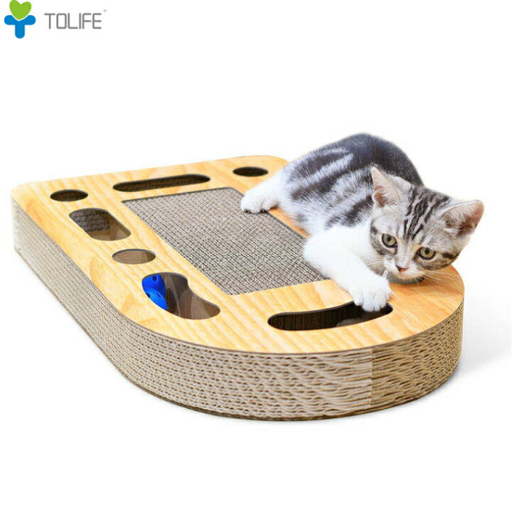 楽天市場 猫のおもちゃ ぐるぐる回って爪とぎ 鈴付きのボールが猫の運動不足 ストレス 解消 玩具 遊び道具 ペット 用品 条件付き送料無料 Tolifeショップ