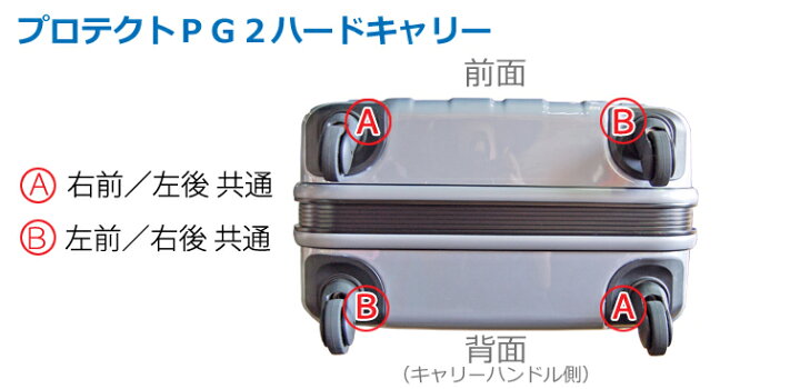 スーツケース プロテクトPG2 キャスター部品 パーツ 修理 小型用 返品不可 送料別 【ギフト】 小型用