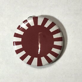 日章旗カンバッチ（旭日旗 国旗缶バッジ ）