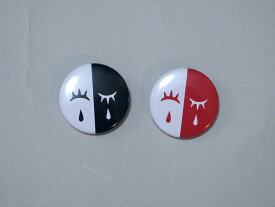 泣き笑いバッチ