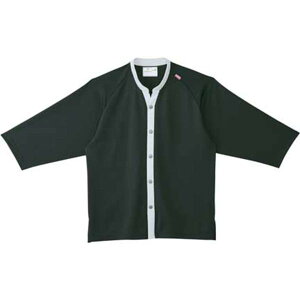 【 キラク公式 マラソン店内全品P5倍 】 前開きシャツ 男女兼用 メンズ レディース リハビリ 入院着 患者着 通年 館内着 ホテルウェア リハビリ 乾燥機対応 KIRAKU トンボ cr801