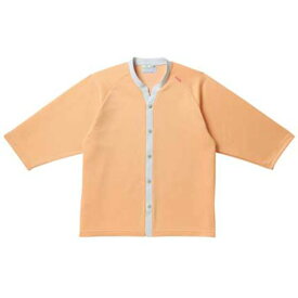 【 キラク公式 SS 店内全品 P10倍★ 】 前開き ニットシャツ 男女兼用 リハビリ 入院着 患者着 館内着 ホテルウェア 通年 伸縮性 乾燥機対応 KIRAKU トンボ cr835