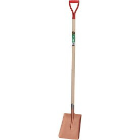 スコップ 日工 トンボ印 ロング柄 ショベル グリップ柄 角 全長1600mm 園芸 シャベル