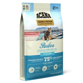 【並行輸入品】 アカナ パシフィカ 全猫種 子猫 成猫用 キャットフード 4.5kg